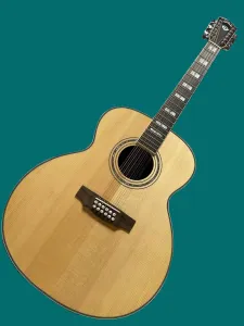 Guitar Guild Solid Spruce Bovenkant achterste Redwood 12 String 43 