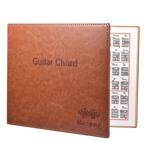 Guitare Guitar Chord Book Folk Guitar Chord Notebook for Musical Instruments Accessoire