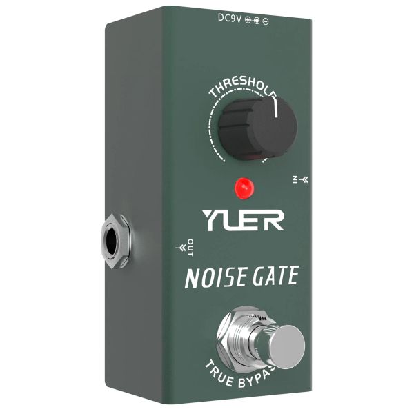 Guitare Effet de guitare Pédale Bruit Gate True Typass Full Metal Shell Parts de guitare ACCESSOIRES MINI TYPE SEUX DC 9V TRUE BYPASS