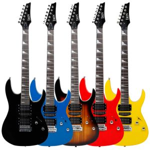 Guitare IRIN 6 cordes guitare électrique 24 frettes corps en érable guitare électrique avec sac accordeur d'ampli pièces de guitare nécessaires accessoires