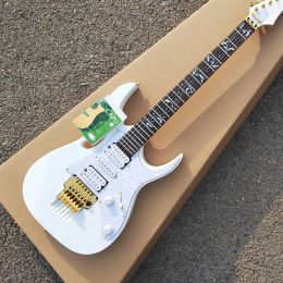 Guitar Jem Jr Signature Style elektrische gitaar met dubbel schudden vibrato -systeem en gouden hardwares