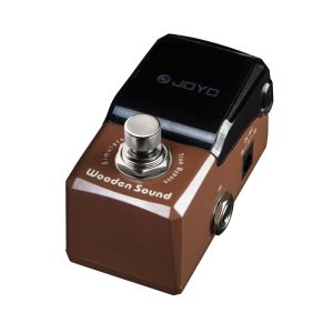 Guitarra Joyo JF323 Sound de madera Efecto de guitarra acústica Pedal para guitarra eléctrica Efecto de simulador acústico Mini Pedal True Bypass