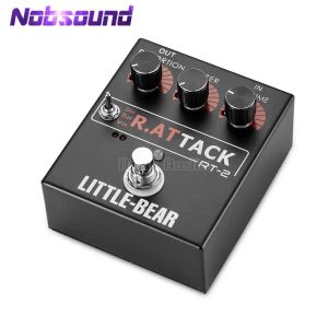 Guitar Little Bear Hifi Electric Guitar Effector 3 Rattenmodel Dirty/Turbo/Vintage Stomp Box Pedal LM308an Gitaarversterker