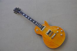 Journal de guitare accessoires en or jaune touche en palissandre guitare prix de congélation ventes lors de l'ouverture du nouveau magasin livraison gratuite