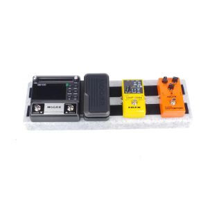 Gitaar mini elektrische gitaareffecten pedalboard draagbare geïntegreerde effecten pedaalbord rockboard verbergen power kabels gitaaraccessoires