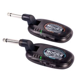 Guitar Mooer Air Plug AP10 2.4GHz Sistema inalámbrico de guitarra para guitarra de guitarra Violín Violín Instrumentos acústicos con camioneta piezoeléctrica