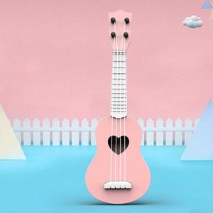 Guitare Nouveau cadeau d'anniversaire pour les instruments de musique pour enfants mini quad simulation de guitare éducation de développement