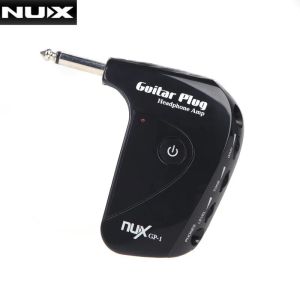 Guitare nux gp1 amplificateur de guitare électrique portable ampli mini ampli de casque ampli de distorsion intégrée