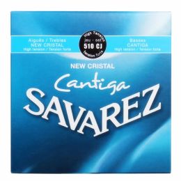 Guitar Original Savarez Classical Guitar Strings Set 510CJ 510Cr New Cristal Canttiga Bass d'amélioration des basses pour la guitare classique