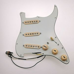 Pickups voor Gitaar 7-Way type volledig geladen slagplaat WVS 60's Alnico5 SSS Single Coil Pickups