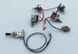 Gitaar Pickups Kabelboom Push-Pull-schakelaar Potentiometers 1 Tuimelschakelaar 4 Potten Jack2829579