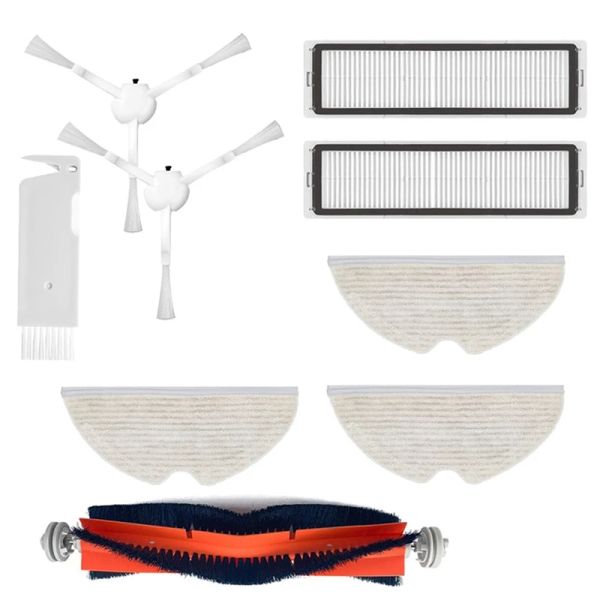 Pièces de rechange pour aspirateur robot Xiaomi Dreame D9, promotion de guitare, brosse latérale à rouleau central, filtre Hepa, accessoires en tissu de vadrouille