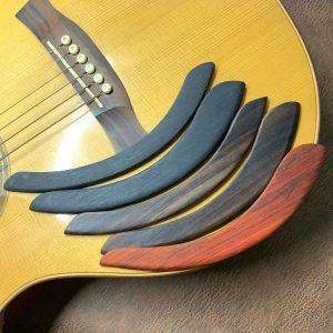 Gitaar Redwood/Rosewood/Ebony Figured Guitar Arm Rest Wood Selfadhesive Acoustic Guitar Parts Musical Instrument Accessoire