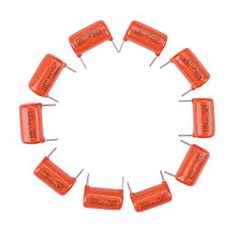 Stock de guitare .022uf 600V Sprague Guitare CONCONCITEURS 715P CONDANTS DE DROP ORANGE CAPA