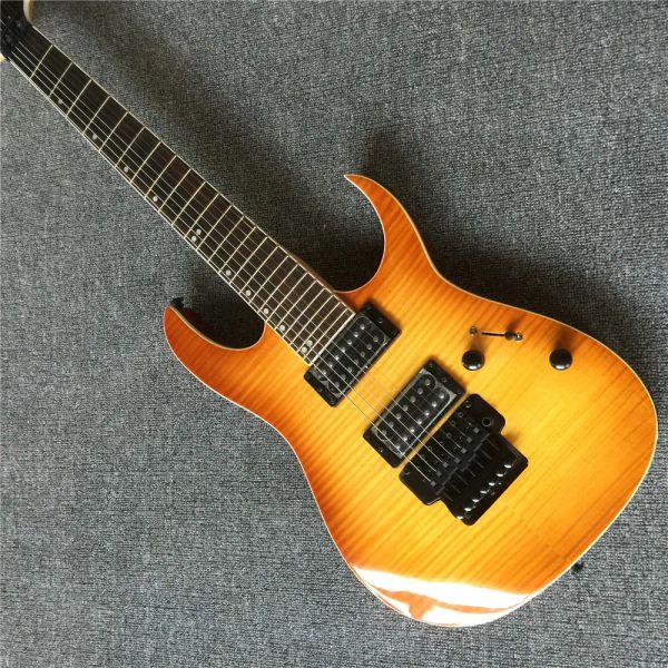 Style de guitare Guitare électrique Poplar Body Bodywood Forfard Forfoard Maple Necware Guitarar High Quality Livraison gratuite