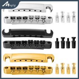 Guitar Tom Style Electric Guitar Bridge melodie o Matic Style W/2 studs voor LP Electric Guitar Electric Guitarra Parts Accessoires S/B/G