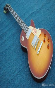 Guitar hele aangepaste winkel 1959 R9 Les Tiger Flame Paul Electric Guitar Chibson EMS4508809