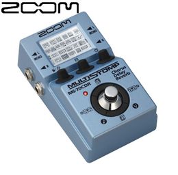 Guitar Zoom Multistomp Ms70cdr Pédale simple pour guitare/basse, chorus, effets de retard et de réverbération, jusqu'à 6 effets simultanément