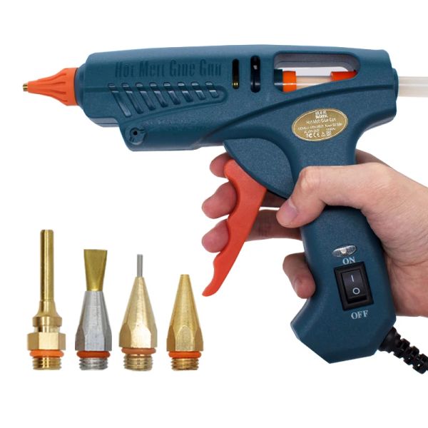 Gun Hot Melt Glue Gun 50W / 150W 100W BUSE DE CUPPORT POUR 11 mm Glue Sticks Home Craft DIY Adhésif Hot Gun Tool Sac