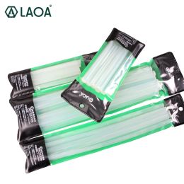 Gun Laoa 50pcs Transluctes 7 mm / 11 mm Hot Melt Glue Sticks pour collez des outils d'album d'artisanat à pistolet