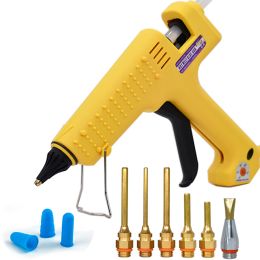 Gun Beroep High Power Industrial Production Hot Smelt Lijm Gun Handgemaakte reparatietool Kit 250W Verwarmingslijmstick 11mm