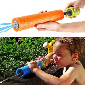 Pistolet jouets 1 pièces mode été pistolet à eau jouets en plein air jeu de plage jouets pour enfants cadeau Simple dérive télescopique pistolets à eau 230803