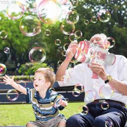 Pistool Speelgoed 2022 Nieuwe 88 Gaten Elektrische Bubble Machine Zeepbel Voor Badkamer Outdoor Speelgoed Brinquedo Infantil YQ240307