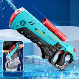 Gun Toys Pistolet à eau électrique d'été 2023 avec sac d'eau de 1000ML, Blaster à eau à grande vitesse, jouets de fête pour piscine, divertissement pour enfants AC138L2403