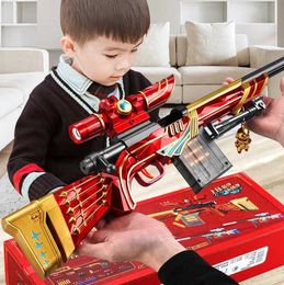 Pistolet jouets 2024 nouveau M24 tir balle molle Awm Simulation pistolet garçon 98k Sniper tir en plein air cadeau pour enfants jouet pistolet 240307