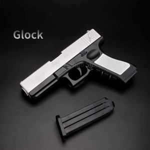 Pistolet jouets 2024 nouveau pistolet jouet à lancer de coquille célébrité en ligne dans le même style pistolet jouet pistolet jouet pour enfants 240307