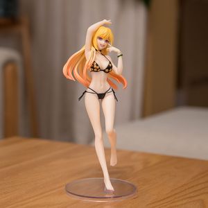 Juguetes de pistola 24cm Sono Bisque Doll wa Koi wo Suru Kitagawa Marin traje de baño Ver Chica de Anime figura de acción de PVC colección para adultos modelo Do