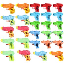 Gunspeelgoed 24 stks Outdoor Beach Game Toy Kids Water Gun Toys Plastic Water Squirt Toy Party Outdoor Beach Sand Toys 220905