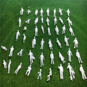 Pistoolspeelgoed 300 stuks 1 100150200 Gemengd miniatuur wit architectonisch model menselijke schaal HO hars kunststof volkeren 230906