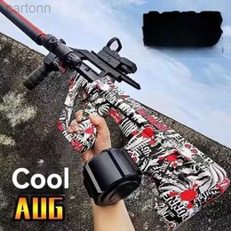 Toys Toys Aug Hydrogel Guns Manual Electric 2 Modes Toy Guns Antistress Water Paintball Modèle Airsoft Armes pour adultes Boys CS Fighting 240408