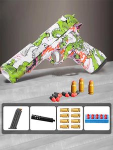 Juguetes de pistola Case Bullet Toy Toy Boy y niña Bullet Bullet Gun Birthday Birthday 240416