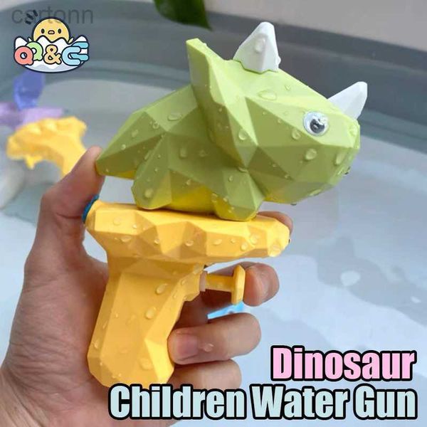 Toyadores de pistola Agua de agua Arma Dinosaurio Squirt Animal Pequeñas pistolas de spray Pistolas de baño Bath Beach Summer Toys For Boy Fithler Gifts 240408