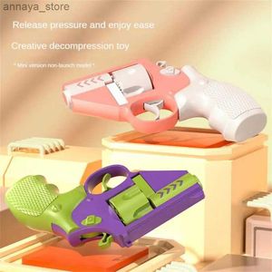 Pistolets pour enfants gyros gyro toys pour rotation jouet pistolet revolver jouet arme midi design unique jouet stress relief jouet unzip kids toysl2404