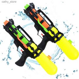 Gun Toys Childrens toy water gun press to spray water summer outdoor beach swimming pool long range battle game toyL2404