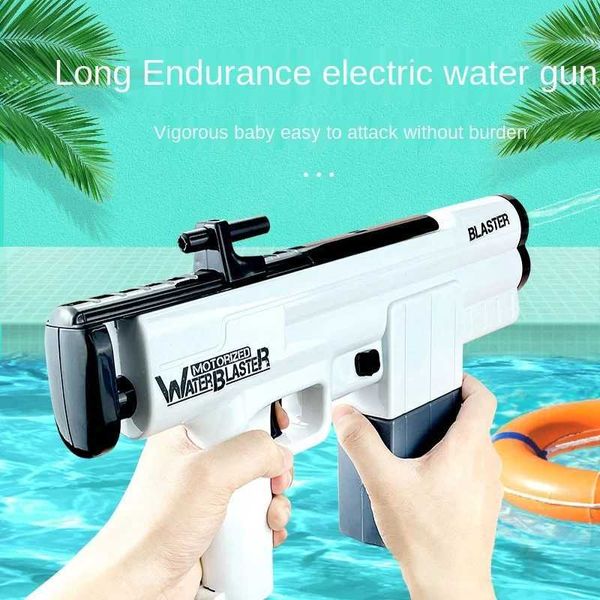 Gun Toys Cikoo enfants pistolet à eau électrique capacité Anti-avion Cjay Paddle enfants jouets pour enfants à la guerre de l'eau 2023L2403