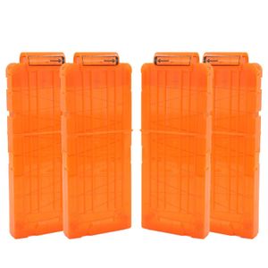 Pistolet jouets Clips pour balle souple ekinda 12 clips pour pistolet à fléchettes Nerf jouet 240307