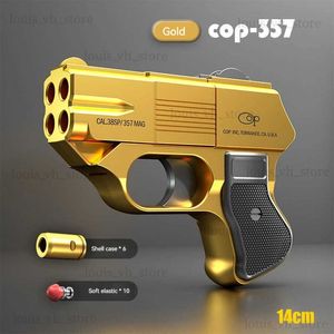 Gun Toys COP 357 pistolet balle molle éjection jouet pistolet tir continu Blaster Mini pistolet pistolet à Air pour adultes garçons cadeaux d'anniversaire T240309