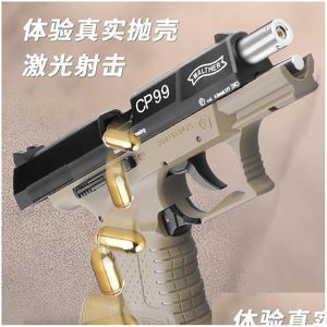 Pistool Speelgoed Cp99 Laser Terugslag Speelgoed Pistool Blaster Met Schelpen Launcher Model Cosplay Voor Adts Jongens Outdoor Drop Levering Geschenken Dhkm0