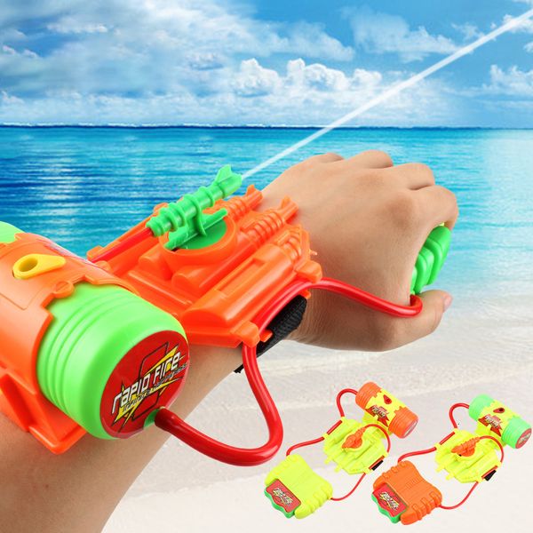 Pistolet Jouets Creative Plage Jouet Enfants Type De Poignet Pulvérisation D'eau À Main Pour Enfants Bain En Plein Air 230617