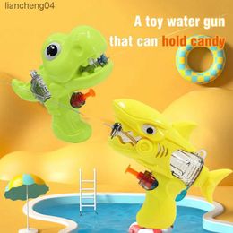 Pistoolspeelgoed Dinosaurus mini-waterpistool Waterspuitspeelgoed Cartoon Kawaii waterpistoolspeelgoed Zomerstrandbadspeelgoed Speelgoed voor peuter Kinderspeelgoed