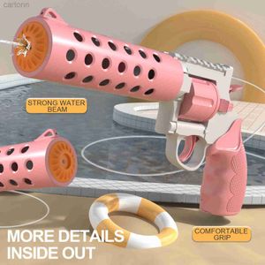 Gun Toys Double Water Guns Backpack Spray Gun Electric Splashing Toys For Boys Girls Kids Ourdoor Party Game Toy Children cadeau 240408