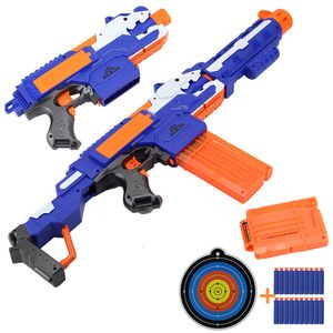 Pistolet Jouets Fléchettes électriques Jouet Airsoft pour Nerf Gun Soft 7.2CM Trou Tête Balles Mousse Safe Sucker Bullet pour Nerf Blasters Garçons Jouet Enfants 230712