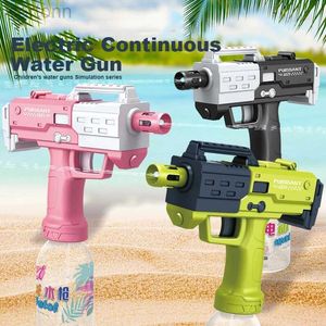 Toys pistolets électrique pistolet pour les enfants gicler les armes à pistolet à eau pistolet de la piscine d'été de la piscine de la plage extérieur combat de jeu