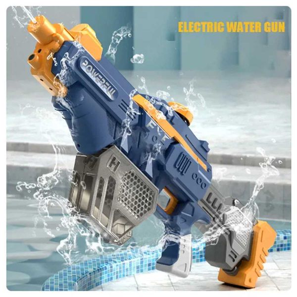 Gun Toys Envío gratis Pistola de agua eléctrica Potentes pistolas de agua Pistolas de agua Tanque de agua de gran capacidad Piscina de verano Juguete al aire libre L2403