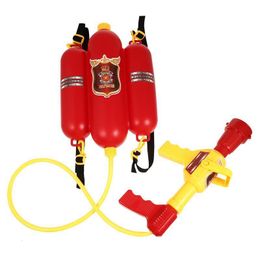 Pistool Speelgoed Brandweerman Brandblusser Waterpistool Rugzak water speelgoed Pistool Kinderen Outdoor Speelgoed Kinderen Brandweerman Rollenspel Zwembad Speelgoed 230619