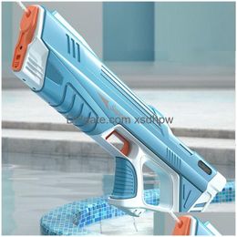 Gun Toys Fl Matic Electric Water speelgoed Zomerinductie Absorberend Hightech Burst Beach Outdoor Fight 230420 Drop Delivery Gifts Model DHWBBBBBB